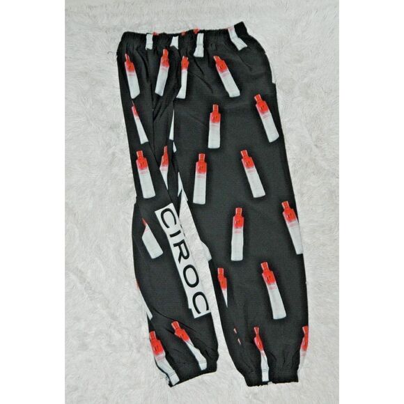 GoldSheep Pants Joggers Size Large Ciroc Vodka Black Red Unisex Limited Edition - Picture 3 of 7